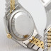 Rolex Vintage Datejust Ref 16233 Steel 18K Black Tapestry Dial